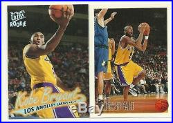 1996-97 Kobe Bryant Rookie Collection 9 Card Lot All Rookies All NM-MN Condition