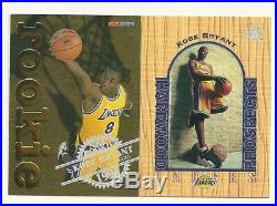 1996-97 Kobe Bryant Rookie Collection 9 Card Lot All Rookies All NM-MN Condition