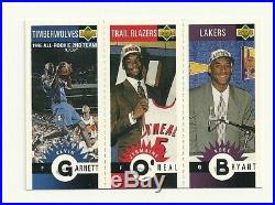 1996-97 Kobe Bryant Rookie Collection 9 Card Lot All Rookies All NM-MN Condition