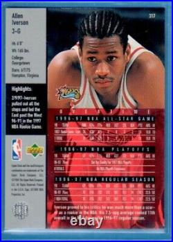 1997-98 Upper Deck Game Dated Memorable Moments Rookie MVP #93 Allen Iverson