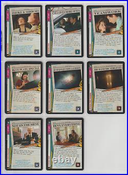 1997 USPC X-Files CCG Complete TTIOT & 103061 Card Set withALL PROMOS Mint UNUSED