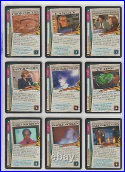 1997 USPC X-Files CCG Complete TTIOT & 103061 Card Set withALL PROMOS Mint UNUSED