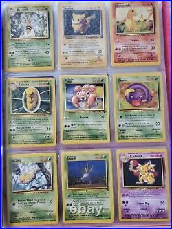 1998 Pokemon Card Collection All Near Mint And Lots Of Multiples As Is