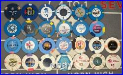$1 All Current Las Vegas Strip Properties Lot Of 26 Casino Chips RARE