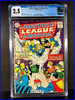 1st Appearance First Issue CGC Lot All Star Squadron 25 1 Justice League 21 1987