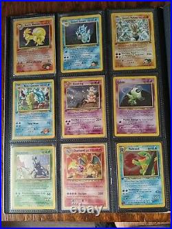 1st edition all holo Pokemon card lot binder collection charizard