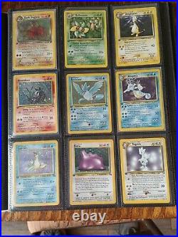 1st edition all holo Pokemon card lot binder collection charizard