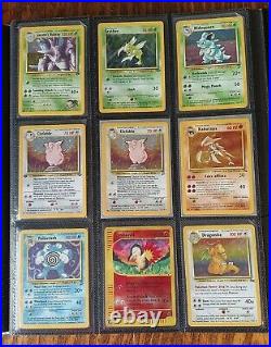 1st edition all holo Pokemon card lot binder collection charizard