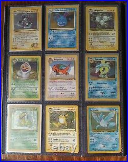 1st edition all holo Pokemon card lot binder collection charizard