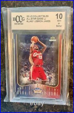 2004-05 Lebron James UD Collectable All-Star Card LJASI Ser. 2582/3000 GEM MINT