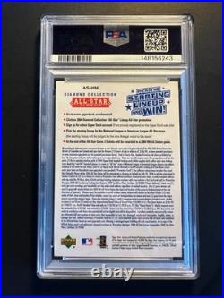 2004 UD Diamond Collection All Star Lineup Promo Hideki Matsui PSA 10 Gem Mint