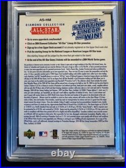2004 UD Diamond Collection All Star Lineup Promo Hideki Matsui PSA 10 Gem Mint