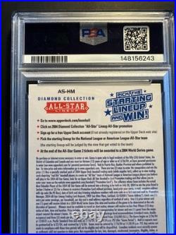 2004 UD Diamond Collection All Star Lineup Promo Hideki Matsui PSA 10 Gem Mint 2004 UD Diamond Collection All Star Lineup Promo Hideki Matsui PSA 10 Gem Mint