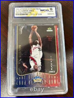 2005 LeBron James LIMITED EDITION Collectible All Star Game #LJAS -GEM MINT 10