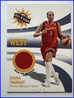 2006 Rittenhouse Diana Taurasi WNBA All-Star Mercury Patch #RW10 GAME WORN 2006 Rittenhouse Diana Taurasi WNBA All-Star Mercury Patch #RW10 GAME WORN