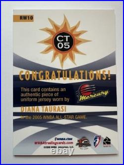 2006 Rittenhouse Diana Taurasi WNBA All-Star Mercury Patch #RW10 GAME WORN 2006 Rittenhouse Diana Taurasi WNBA All-Star Mercury Patch #RW10 GAME WORN