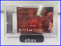 2008-09 UD Michael Jordan Legacy Collection All Star Memorabilia /23 BGS 8.5