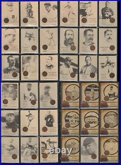 2008 Authenticated Ink Baseball Penny Card MONSTER Collection (294) 1867- 2005