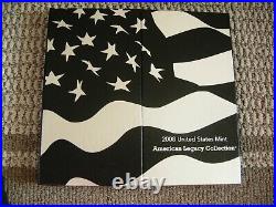 2008 U. S. Mint American Legacy Collection All Proof Coins withProof Bald EagleLQQK