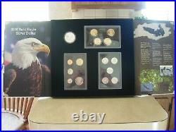 2008 U. S. Mint American Legacy Collection All Proof Coins withProof Bald EagleLQQK