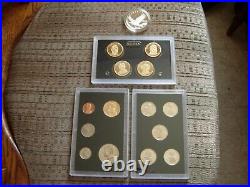 2008 U. S. Mint American Legacy Collection All Proof Coins withProof Bald EagleLQQK