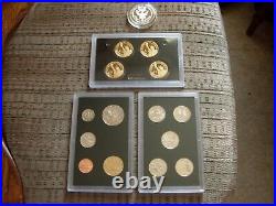 2008 U. S. Mint American Legacy Collection All Proof Coins withProof Bald EagleLQQK