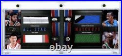 2011 Panini All Star Duncan Yao Ming Garnett Howard GU Prime Patch Booklet /25