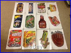 2012 Topps Series 1 Wacky Packages Poster Complete Set All 24 Not folded Mint