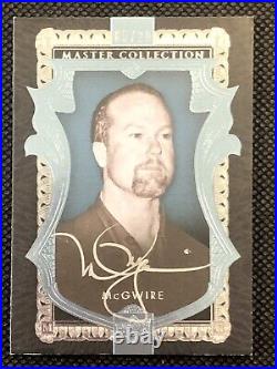2016 Mark McGwire Upper Deck All-Time Greats Master Collection Auto Blue 5/20