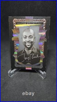 2016 Upper Deck All-Time Greats Master Collection Jerry Rice #MC-JR SIlver/Black