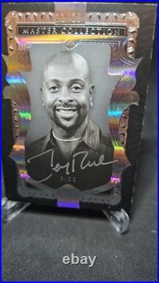 2016 Upper Deck All-Time Greats Master Collection Jerry Rice #MC-JR SIlver/Black