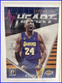 2018 Panini Donruss Optic Kobe Bryant All Heart Blue / 19 PSA 9 MINT
