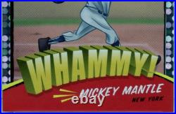 2018 Panini Donruss Whammy! Mickey Mantle #W1 PSA 9 Mint! ALL TIME GREAT! Nice