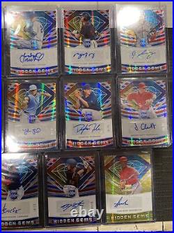 2020 Elite Extra Edition Hidden Gems Baseball Entire Collection All 59 Cards