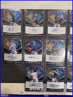 2020 Elite Extra Edition Hidden Gems Baseball Entire Collection All 59 Cards