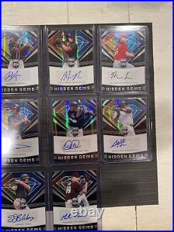 2020 Elite Extra Edition Hidden Gems Baseball Entire Collection All 59 Cards