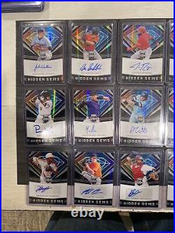 2020 Elite Extra Edition Hidden Gems Baseball Entire Collection All 59 Cards