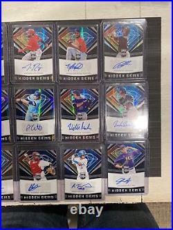 2020 Elite Extra Edition Hidden Gems Baseball Entire Collection All 59 Cards