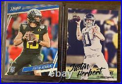2020 Justin Herbert Rookie Card Collection Sweaters Relic Plus Game Day ALL MINT