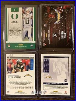 2020 Justin Herbert Rookie Card Collection Sweaters Relic Plus Game Day ALL MINT