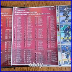 2021-22 Upper Deck Tim Hortons NHL Collection No Heroes 250 Cards w Binder