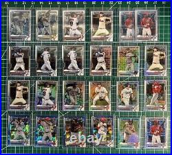 2021-23 Bowman 290-Card Lot Collection ALL Top Prospects Parallels & #'d Cards