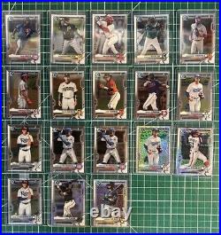 2021-23 Bowman 290-Card Lot Collection ALL Top Prospects Parallels & #'d Cards