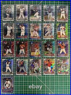 2021-23 Bowman 290-Card Lot Collection ALL Top Prospects Parallels & #'d Cards