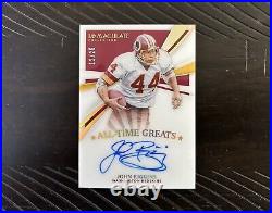2021 Panini Immaculate All-Time Greats John Riggins On Card Auto #12/25