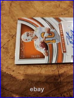 2022 Immaculate Collegiate Collection All-time Greats Peyton Manning Auto /49