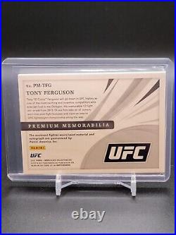 2022 Panini Immaculate UFC Tony Ferguson Auto Patch Relic Autograph /99