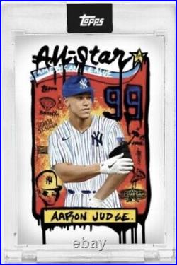 2022 Topps MLB All-Star Art Collection Aaron Judge by Gregory Siff NEW & SEALED