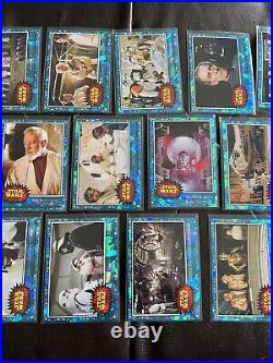 2022 Topps Star Wars Chrome Sapphire Base Lot of 25 all unique