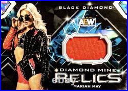 2024 Upper Deck AEW Black Diamond Mariah May Diamond Mine Relic #DM-MM